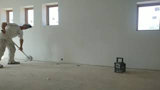 Sanding Painted walls between coats [upl. by Meade]