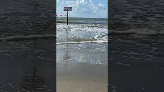 Galveston Texas galvestontexas beach vacation viralvideo travelvlog water music song [upl. by Vasilek785]