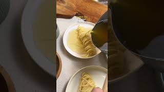 homemade capellini [upl. by Joellen]