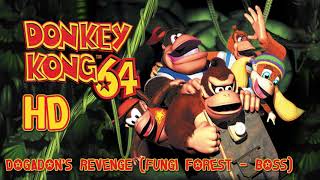 Donkey Kong 64 Dogadon’s Revenge Fungi Forest  Boss HD [upl. by Klepac]