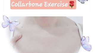 Simple Exercises for collarbone toning🌹Lets do it No excuse🔥exercise toning collarbone fitness [upl. by Enileuqaj]