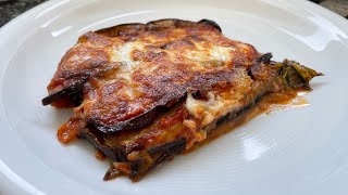 PARMIGIANA DI MELANZANE the original Italian eggplant parmesan recipe [upl. by Barret]