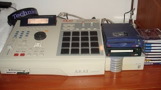 MPC2000XL SCSI drive option 1  Zip 100 Drive [upl. by Akimed606]