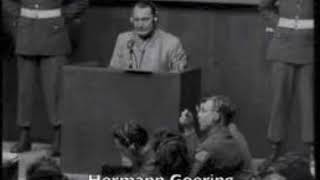 Nuremberg Day 82 1946 Hermann Goering Testimony PM [upl. by Atteloiv]