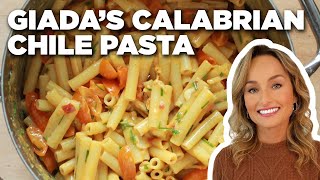 Giada De Laurentiis Calabrian Chile Pasta  Giada At Home  Food Network [upl. by Encratis]