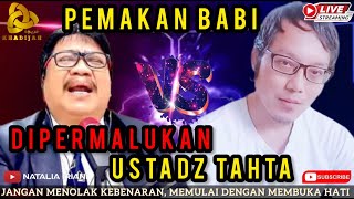 OTEN PEMAKAN BABI NANGIS DIPERMALUKAN USTADZ TAHTA  KHADIJAH [upl. by Ecineg]