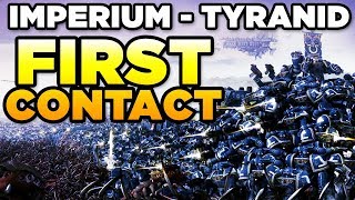 IMPERIUM  TYRANIDS FIRST CONTACT amp The Battle of Macragge  WARHAMMER 40000 Lore  History [upl. by Trebeh305]