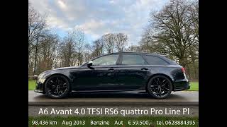 Audi A6 Avant 40 TFSI RS6 quattro Pro Line Plus Pano Alcantara [upl. by Mulry]