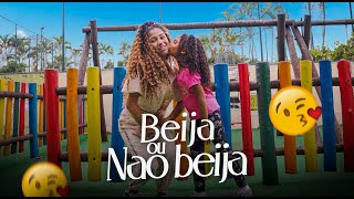 BEIJA OU NÃO BEIJA ALICE PRINCESA DOS CACHOS e KAMILY VITAL CLIPE OFICIAL [upl. by Roydd]