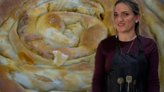 Byrek me mish receta e veçantë e amvisës dibrane [upl. by Cinderella]