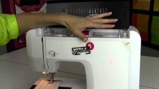 Bernette London 5 9 Selecting Stitches amp Stitch Settings [upl. by Aleehs611]