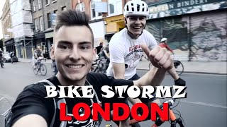 Bikestormz in London  KamilStunts amp Krycha Stunts [upl. by Leeban]