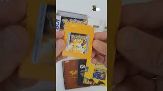 Pokemon Game Boy Color Edicion Amarillo ORIGINAL PAL España shorts [upl. by Hanauq]