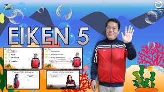 Lets practice EIKEN level 5 06 Listening｜境町 英語 （英検5級） [upl. by Eyla]