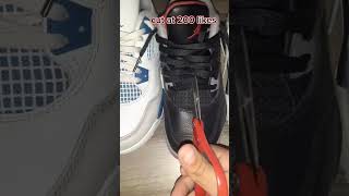 Cut my shoe laceshoes sneakerhead jordanshoes [upl. by Aicenet]