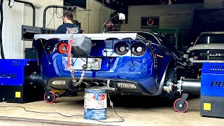 ProCharged 441 LSX C6 Z06 Hits The Dyno  What Will The New Set Up Make [upl. by Siana]