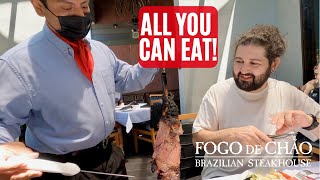 FOGO DE CHÃO Experience  All You Can Eat Brazilian BBQ [upl. by Arreik]