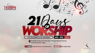 Day 19  21 Days of Worship [upl. by Oicirbaf]