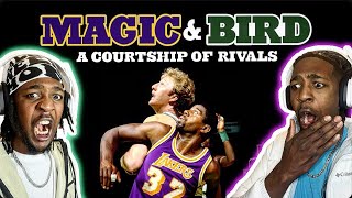 FIRST TIME WATCHING Magic Johnson and Larry Bird  A Courtship of Rivals PART 4 REACTION [upl. by Neyuq27]