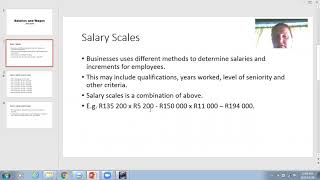 Grade 10 Accounting Salary Scales 20200504 [upl. by Earahs13]