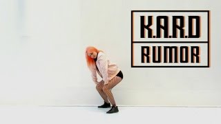 RUMOR  KARD Dance Cover by Maki [upl. by Austina]