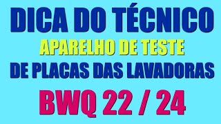 DICA DO TÉCNICO  Aparelho de Diagnóstico Para BWQ2224 [upl. by Rosario]