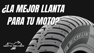 El neumático que transforma tu moto urbana  Michelin City EXTRA [upl. by Ennyletak]