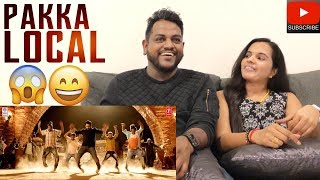 Pakka Local Song Reaction  Malaysian Indian Couple  Jr NTR  Kajal Agarwal [upl. by Atiuqam496]