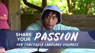 Work at Concordia Language Villages [upl. by Ybhsa]