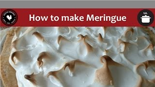 How to make Meringue  Baking 101 [upl. by Medina760]