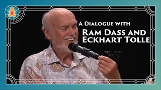 A Dialogue with Ram Dass and Eckhart Tolle [upl. by Rodina]