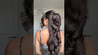 Using the ghd chronos amp Helios icy blue gift set Volume hack using a claw clip hair hairstyle [upl. by Yeaton]