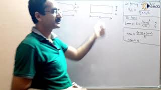 Understanding Numerical 1  Uniformly Tapered Bar Problems  GATE [upl. by Nossyla157]