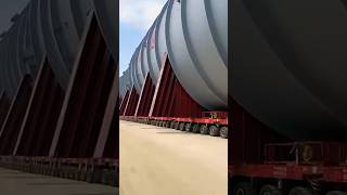 Extreme Trucking Transporting an Massive Oversized Load… truck youtubeshorts shorts [upl. by Medrek]