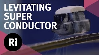 Levitating Superconductor on a Möbius strip [upl. by Conlan539]