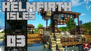 Minecraft Timelapse  Helmfirth Isles  03  Oakwood Pier [upl. by Kreager]