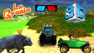 🤩EL JUEGO DEL TORO🐂 EL POLLITO🐤 Y EL TRACTOR🚜 EN ESCENARIOS 3D CON MUCHA DIVERSIÓN😃 [upl. by Anaitat263]