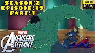 Avengers Assemble S02  E15 Avengers Disassembled  P01 In Hindi  MarvelDevilsKing [upl. by Ahsed286]