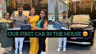 OUR FIRST CAR DELIVERY 🥳 GAURAV ARORA VLOGS [upl. by Atisusej325]