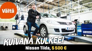 Käytetty Nissan Tiida 18 Acenta 5 500 €  Kuivana kulkee [upl. by Brunhild928]