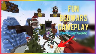 FUN BEDWARS IN JARTEX NETWORK  Minecraft  Muzz Plays [upl. by Down]