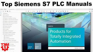 Top Siemens S7 PLC Manuals amp Documentation [upl. by Donoho]