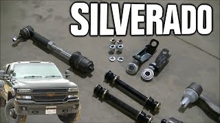 Installing Heavy Duty Tie Rod Ends amp Cognito Steering Braces 2002 Silverado Duramax quotDarth Duallyquot [upl. by Auhsohey858]