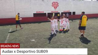 AUDAX TAIPAS  BASTIDORES SUB 09 AUDAX X DESPORTIVO [upl. by Nnalyrehs538]