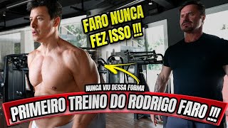 RODRIGO FARO NUNCA TREINOU DESSA FORMA  PRIMEIRO TREINO COM O CARIANI [upl. by Dreeda475]