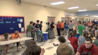 Star Wars Flash Mob  Lake High School 2012 [upl. by Ayhay]