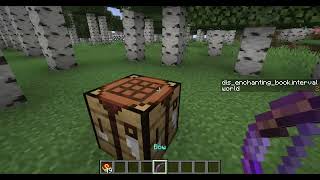 Minecraft Forge Mod  Dis Enchanting Book  Move the enchantment onto book [upl. by Enaej760]