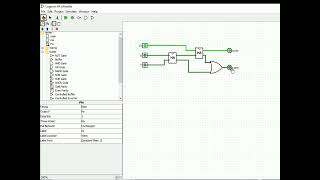 04logisim add new library example half adder HA and build full adder FA [upl. by Gass]