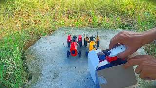 Mini Tractor Unboxing  Ford 3600  HMT 4511  Sonalika 60d JCB Tractor Trolley tractor Video [upl. by Judon795]