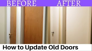 How to Repaint and Update Old Doors [upl. by Lynad]